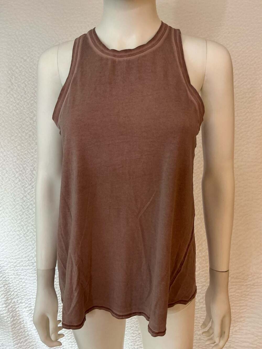 Lululemon Open Back Tank Top Brown Xs-S